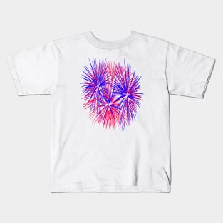 Light Up The Night Sky Colorful Fireworks Celebrations 10 Kids T-Shirt